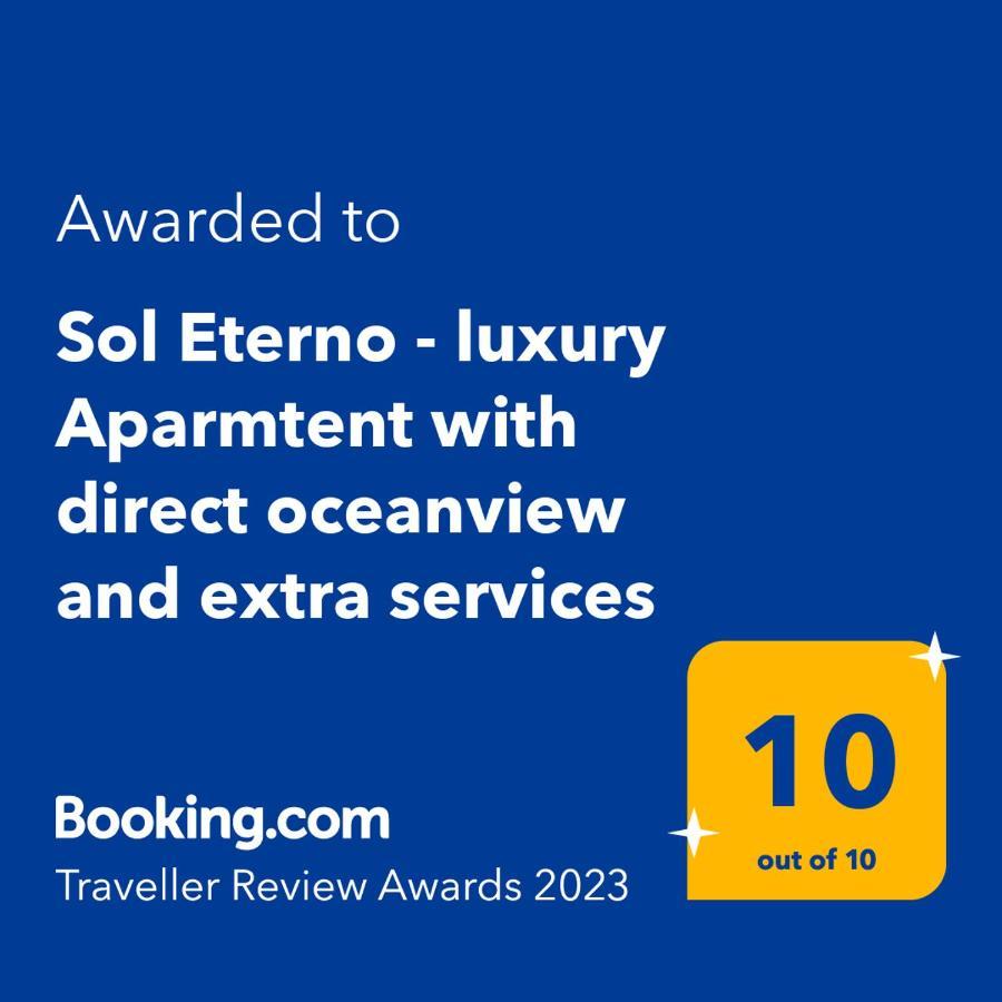 Sol Eterno - Luxury Aparmtent With Direct Oceanview And Extra Services Costa Teguise Exterior foto